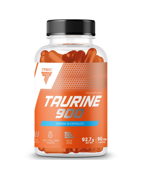 Tauryna Trec Nutrition Taurine 900 90kaps w sklepie Pakuj ZDROWIE Gdańsk Wrzeszcz