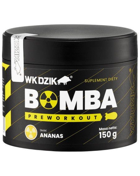 Przedtreningówka WK Dzik BOMBA Preworkout 150g w sklepie Pakuj ZDROWIE Gdańsk Wrzeszcz