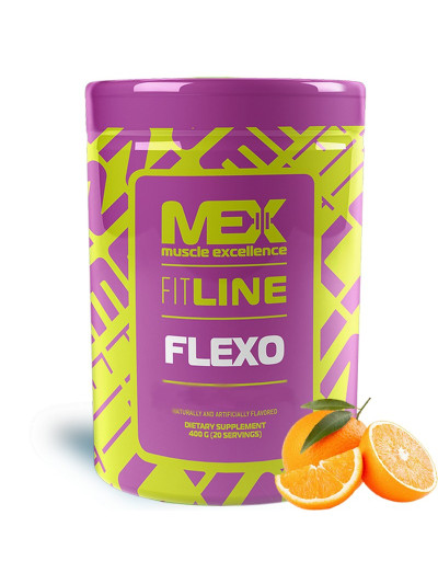 Produkt na stawy MEX Muscle Excellence Flexo 400g pomarańcz w sklepie Pakuj ZDROWIE Gdańsk Wrzeszcz