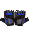 Rękawiczki treningowe MEX Muscle Excellence M-FIT Men's Gloves niebieskie w sklepie Pakuj ZDROWIE Gdańsk Wrzeszcz