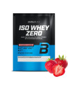 Izolat białka serwatki BioTechUSA Iso Whey Zero porcja 25g truskawka w sklepie Pakuj ZDROWIE Gdańsk Wrzeszcz